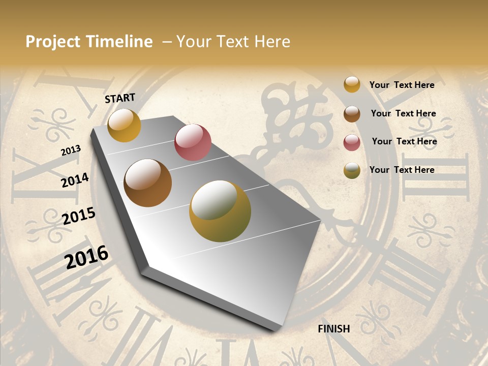 Vintage Countdown Concept PowerPoint Template