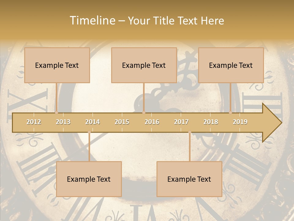 Vintage Countdown Concept PowerPoint Template