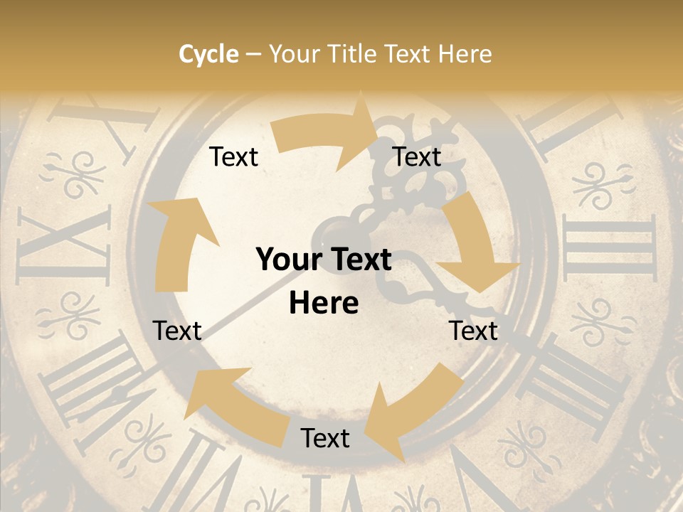 Vintage Countdown Concept PowerPoint Template