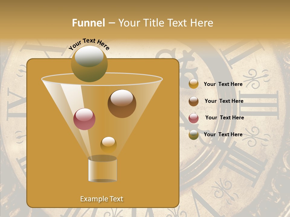 Vintage Countdown Concept PowerPoint Template
