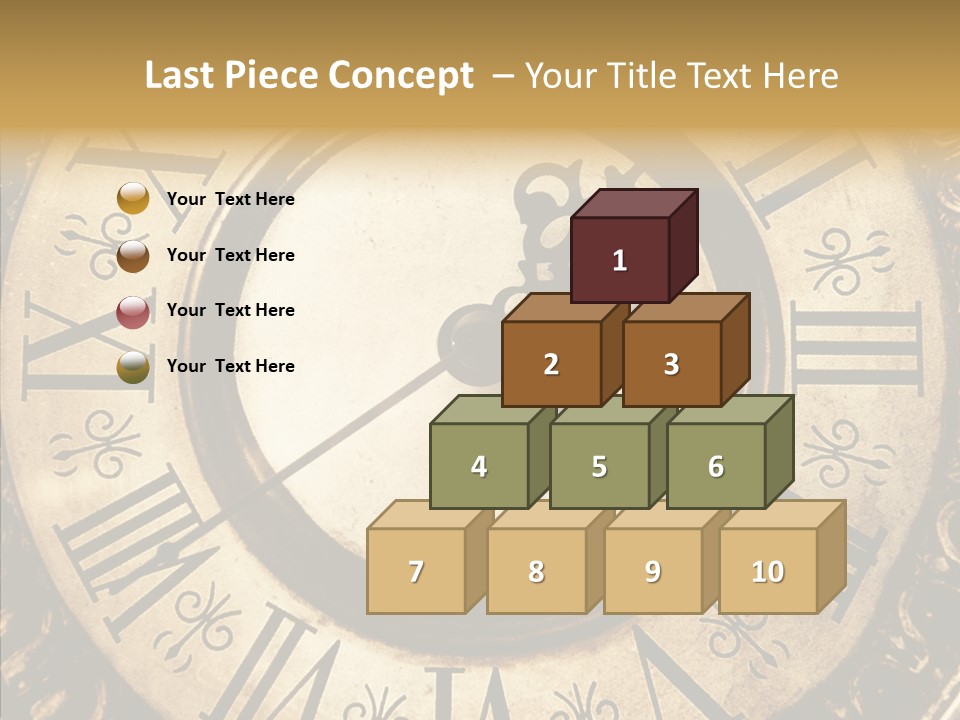 Vintage Countdown Concept PowerPoint Template