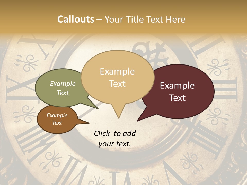 Vintage Countdown Concept PowerPoint Template