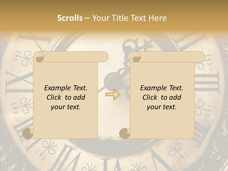 Vintage Countdown Concept PowerPoint Template