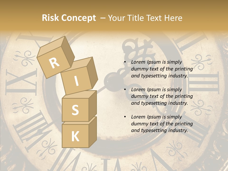 Vintage Countdown Concept PowerPoint Template