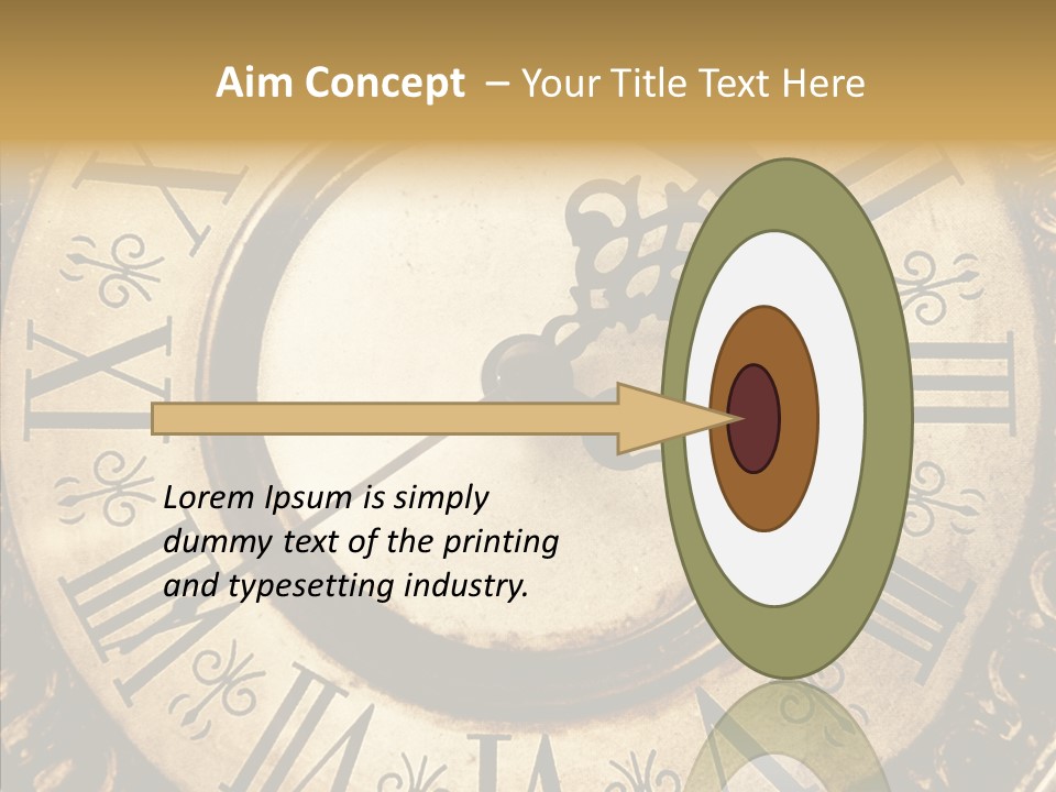 Vintage Countdown Concept PowerPoint Template