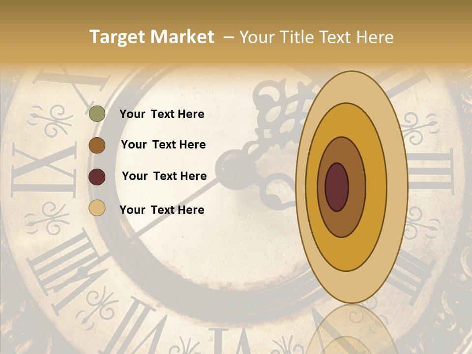 Vintage Countdown Concept PowerPoint Template