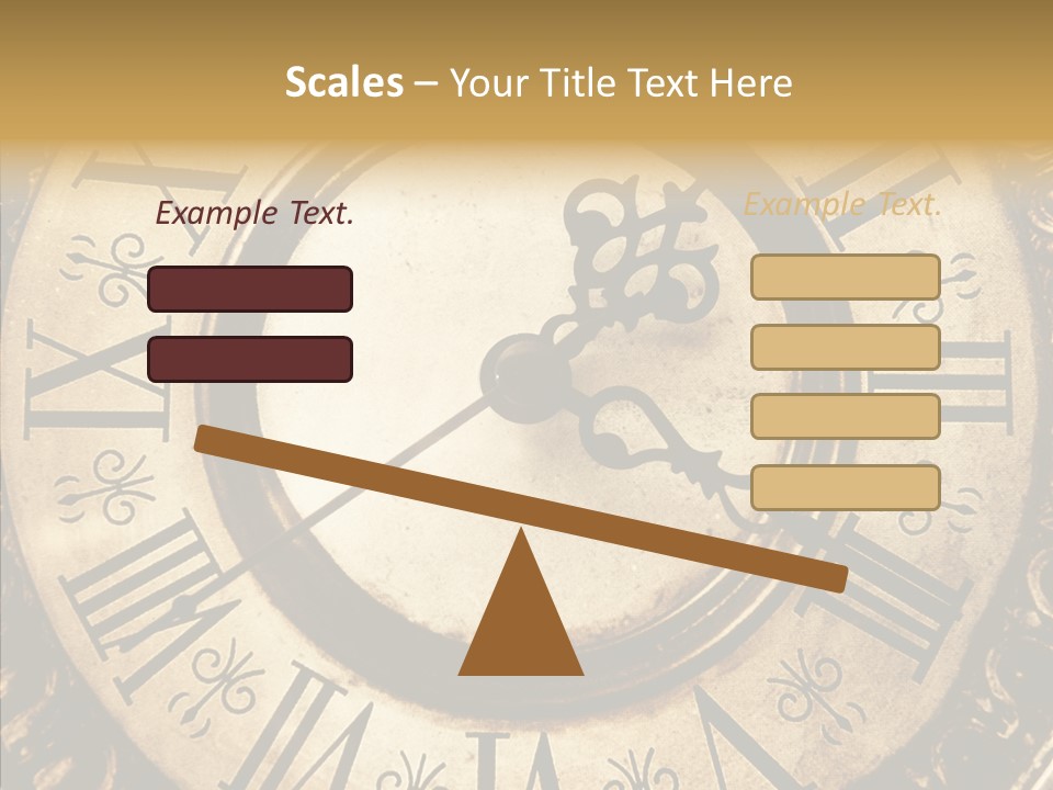 Vintage Countdown Concept PowerPoint Template