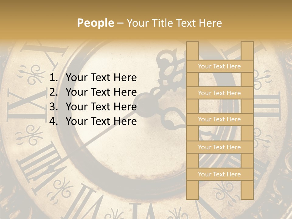 Vintage Countdown Concept PowerPoint Template