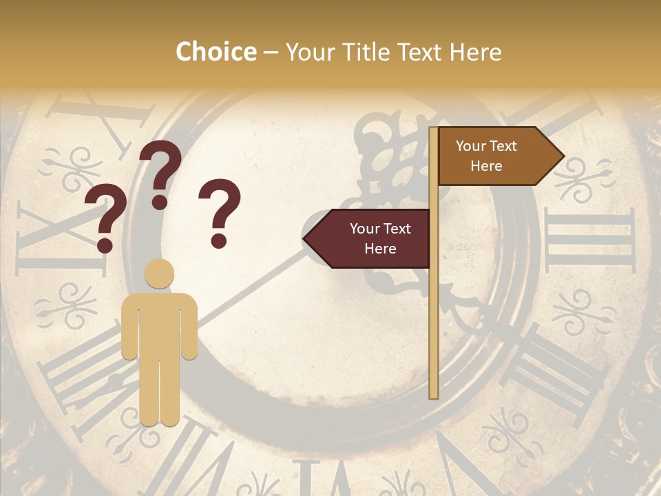 Vintage Countdown Concept PowerPoint Template