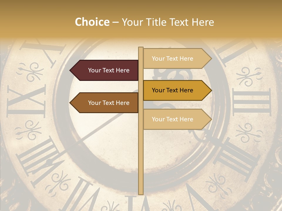 Vintage Countdown Concept PowerPoint Template