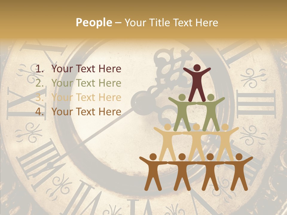 Vintage Countdown Concept PowerPoint Template