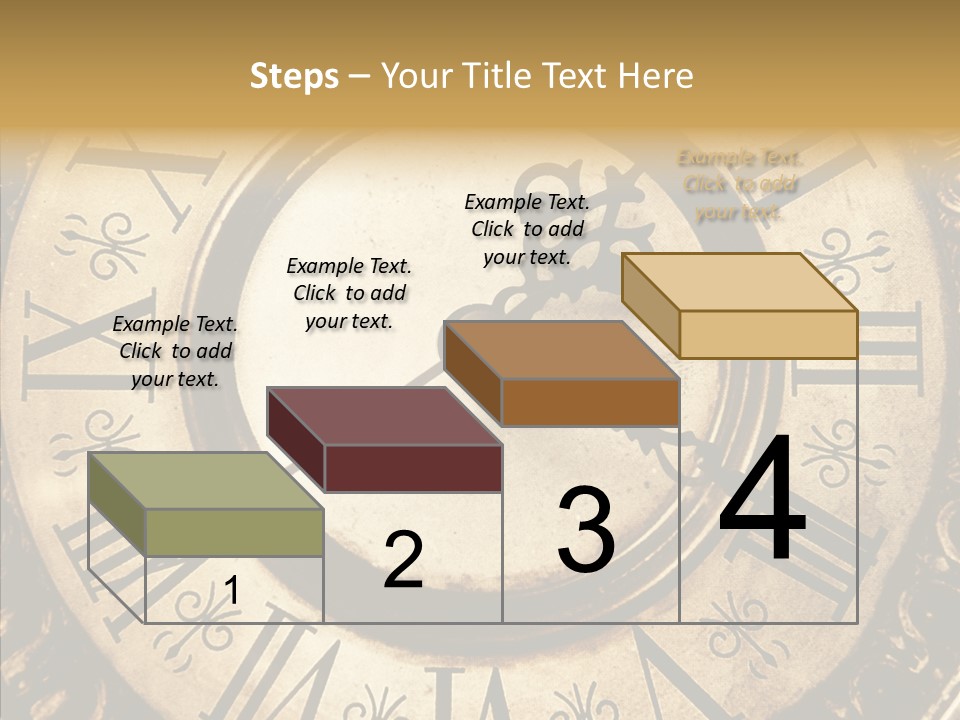 Vintage Countdown Concept PowerPoint Template