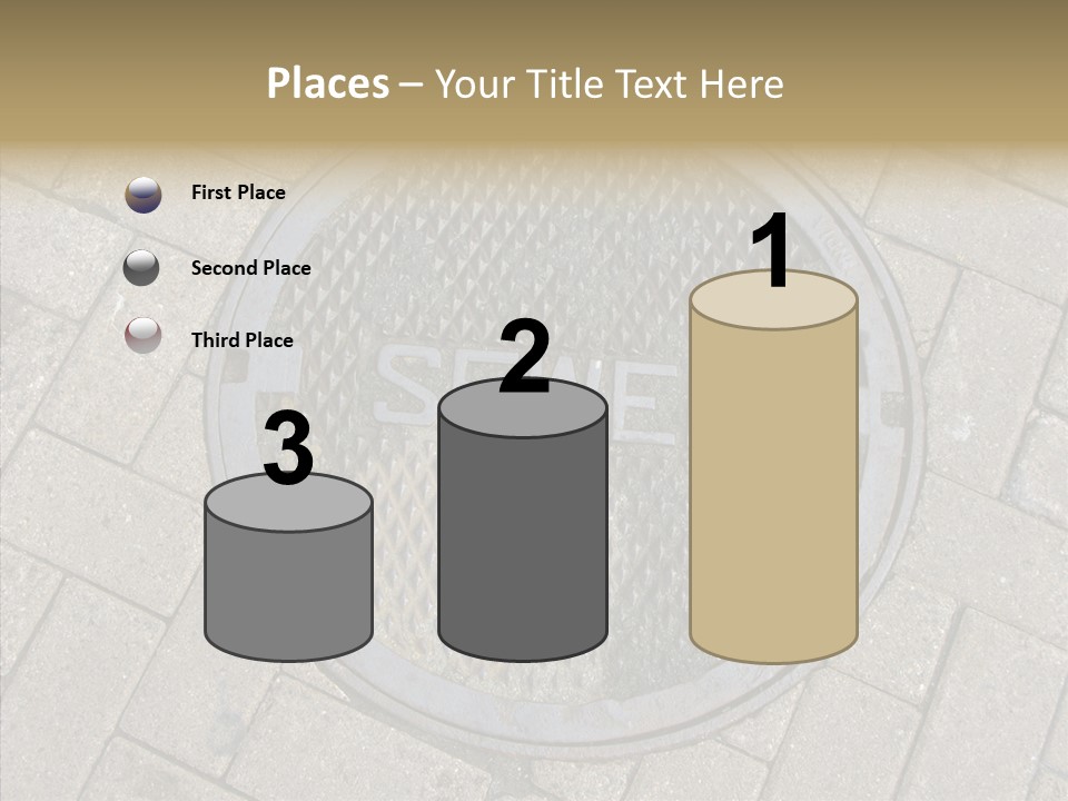 Round Infrastructure Circle PowerPoint Template