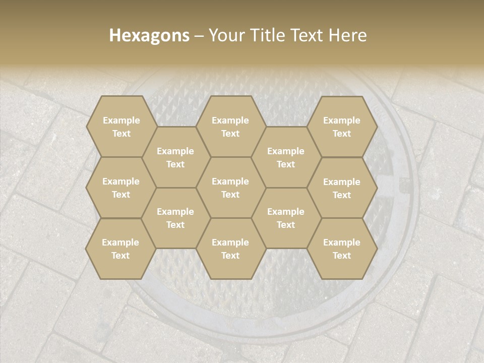 Round Infrastructure Circle PowerPoint Template