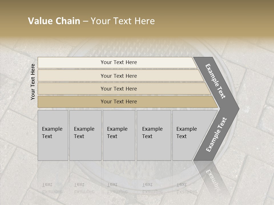 Round Infrastructure Circle PowerPoint Template