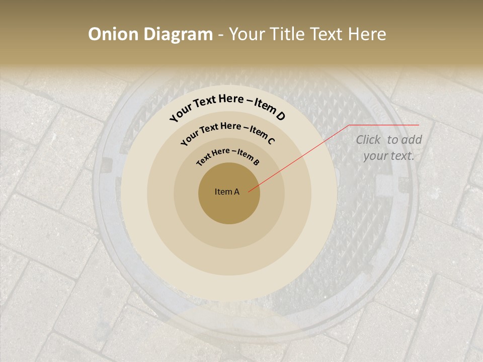 Round Infrastructure Circle PowerPoint Template