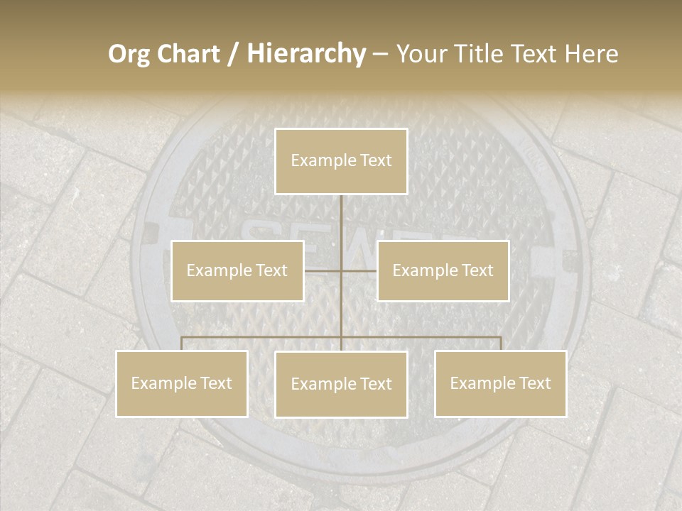 Round Infrastructure Circle PowerPoint Template