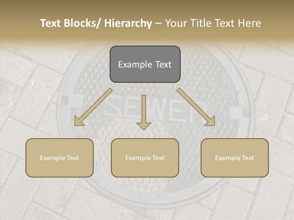 Round Infrastructure Circle PowerPoint Template