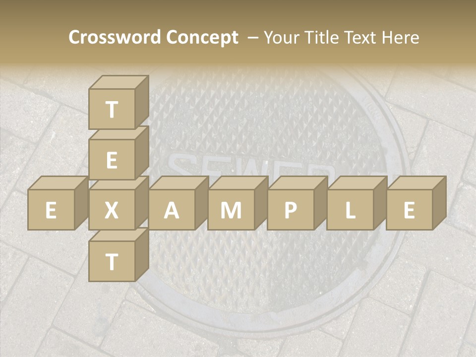 Round Infrastructure Circle PowerPoint Template