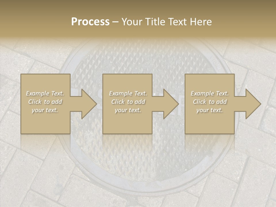 Round Infrastructure Circle PowerPoint Template