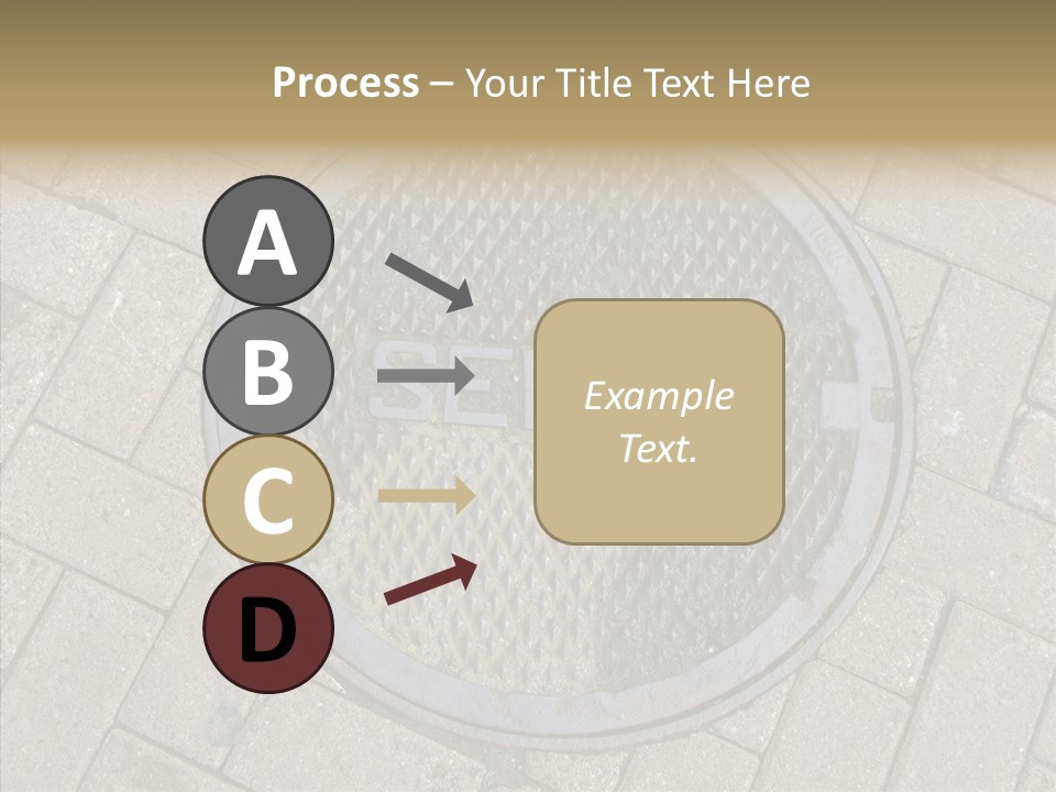 Round Infrastructure Circle PowerPoint Template