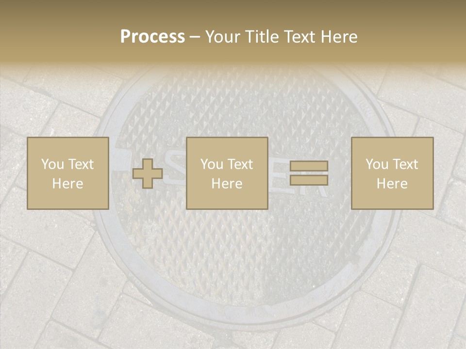 Round Infrastructure Circle PowerPoint Template