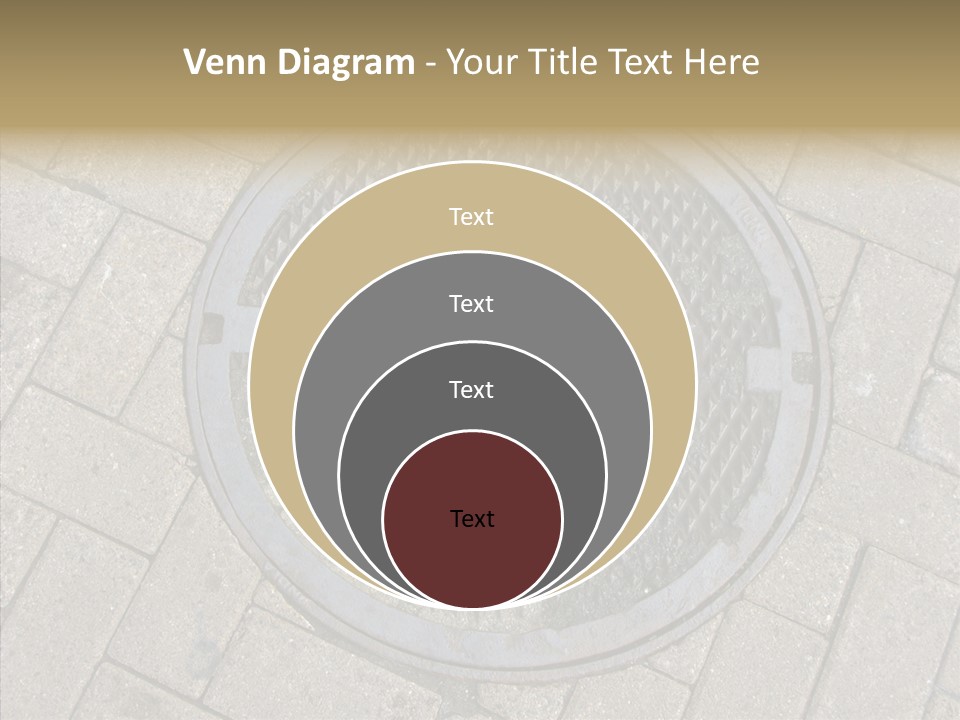 Round Infrastructure Circle PowerPoint Template