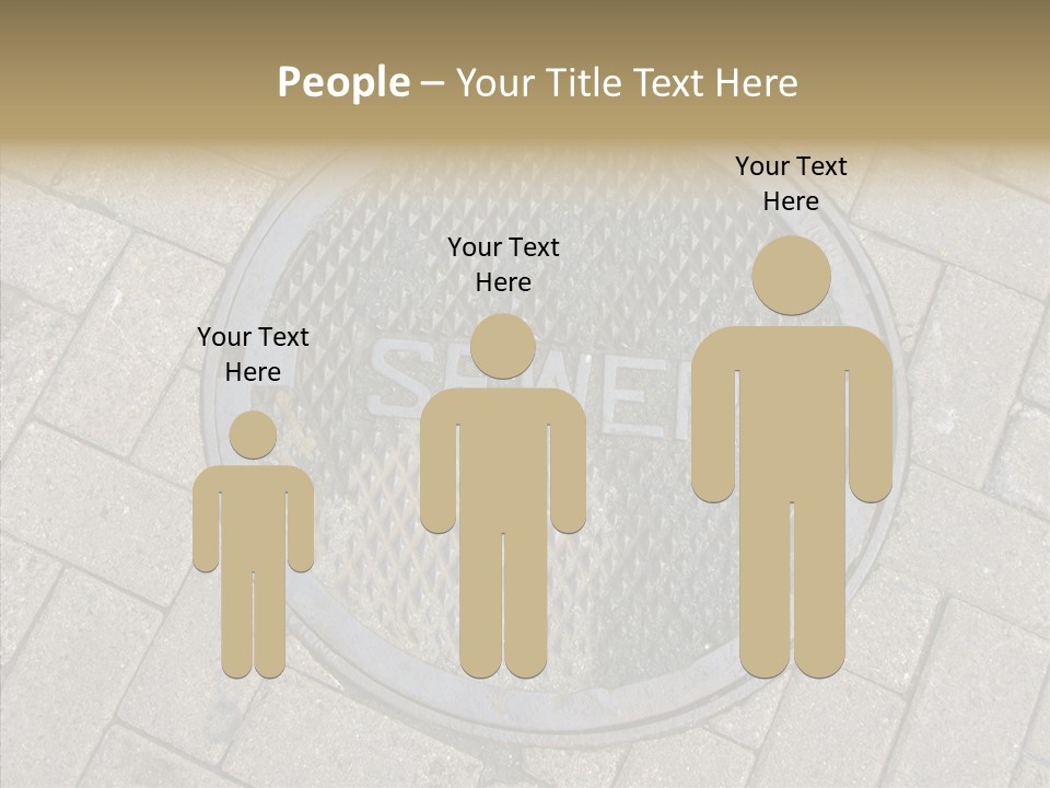 Round Infrastructure Circle PowerPoint Template