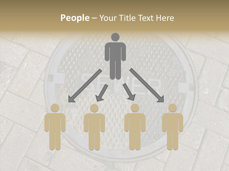 Round Infrastructure Circle PowerPoint Template