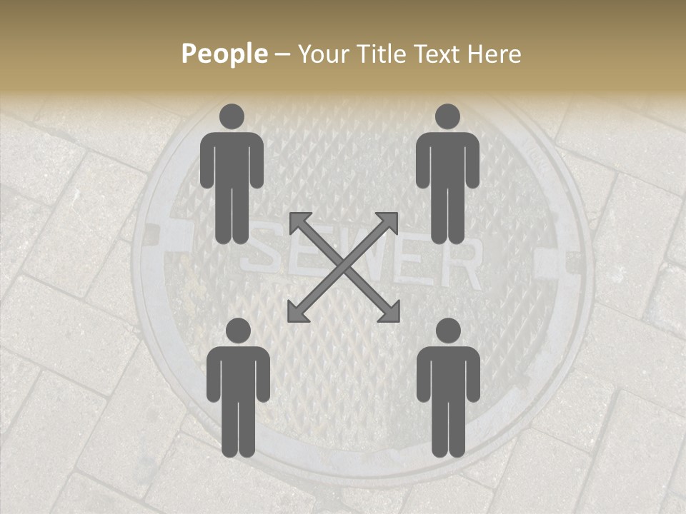 Round Infrastructure Circle PowerPoint Template