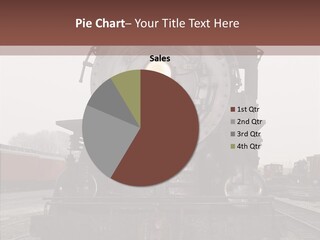 Track Coal Steam PowerPoint Template