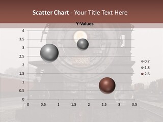 Track Coal Steam PowerPoint Template