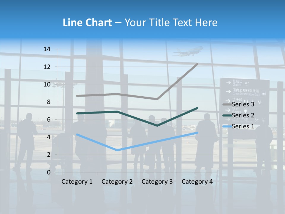 Metal Arrival Blue PowerPoint Template