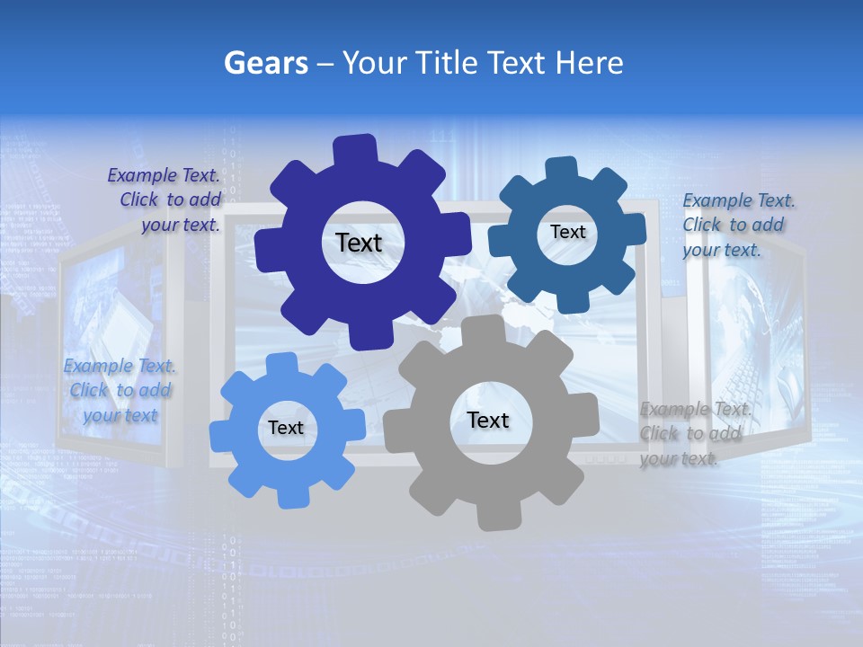 People Character Team PowerPoint Template