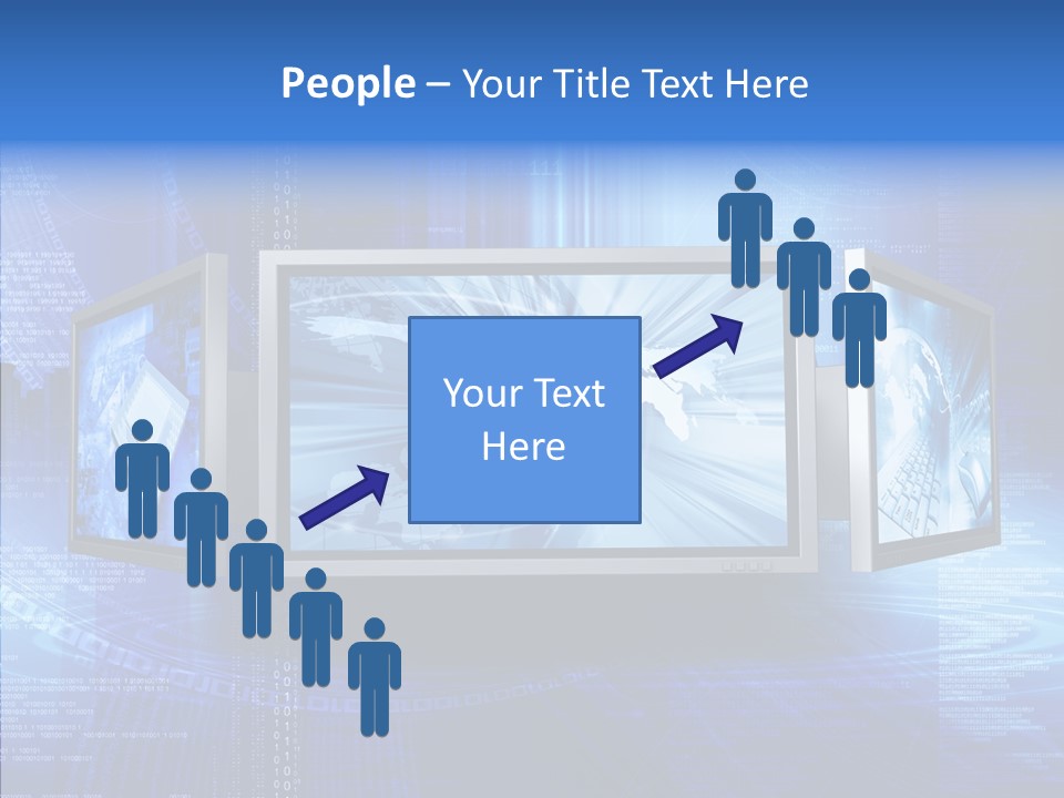 People Character Team PowerPoint Template