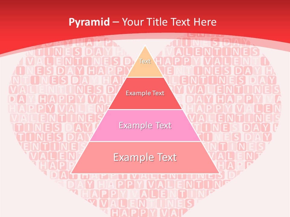 Isolated Valentine Vector PowerPoint Template