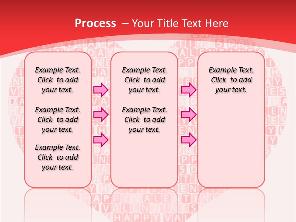 Isolated Valentine Vector PowerPoint Template