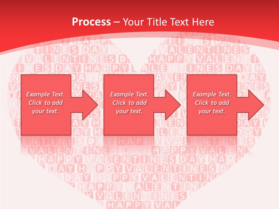 Isolated Valentine Vector PowerPoint Template