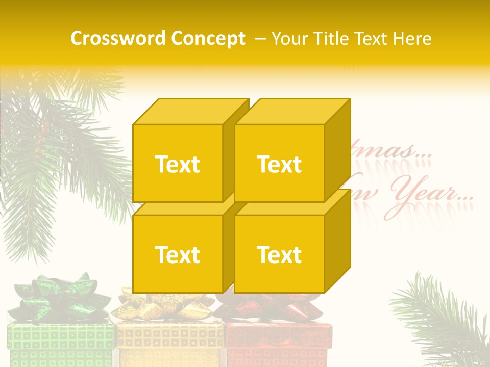 Celebrate Needle Happy PowerPoint Template