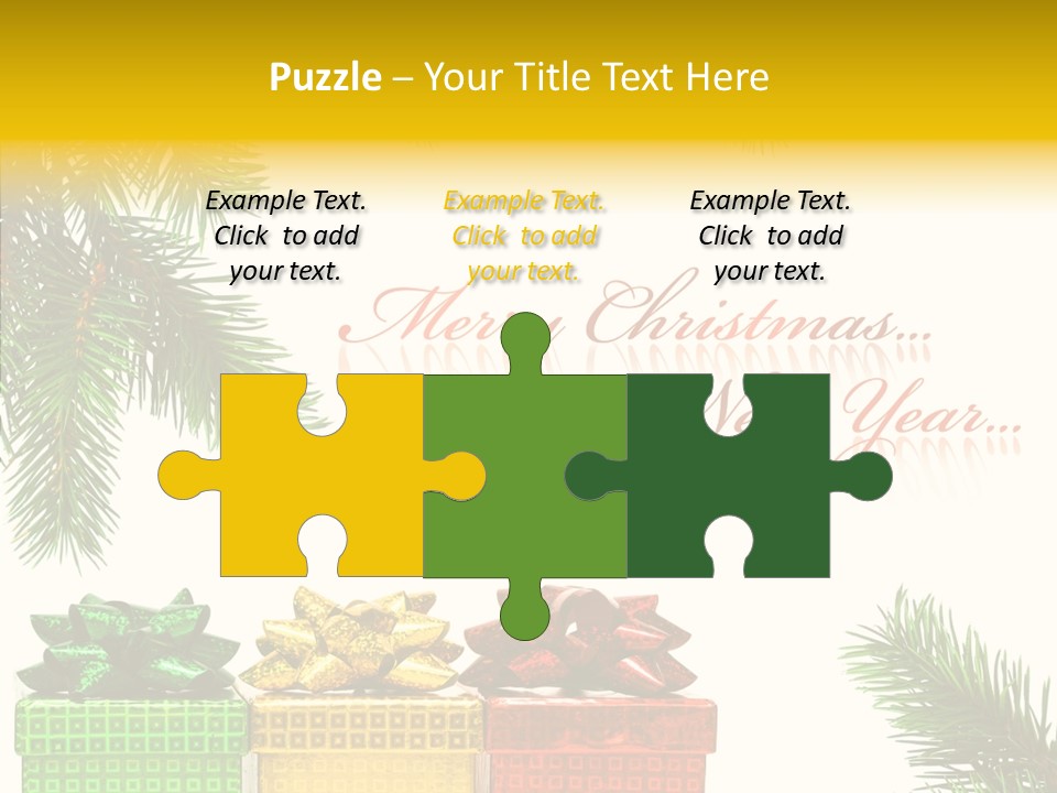 Celebrate Needle Happy PowerPoint Template