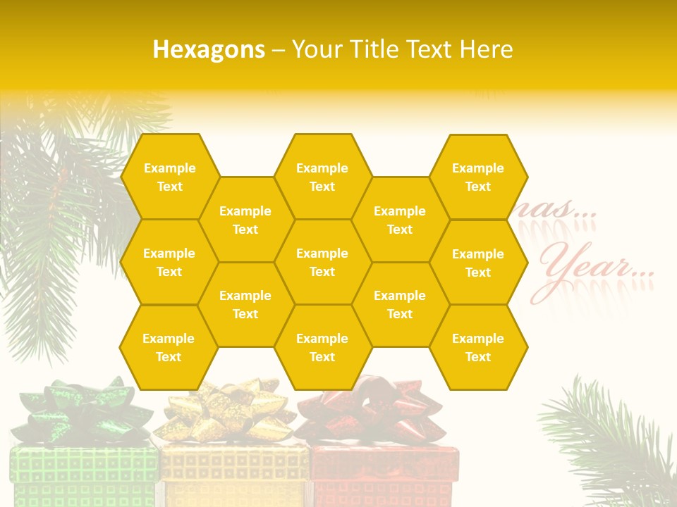 Celebrate Needle Happy PowerPoint Template