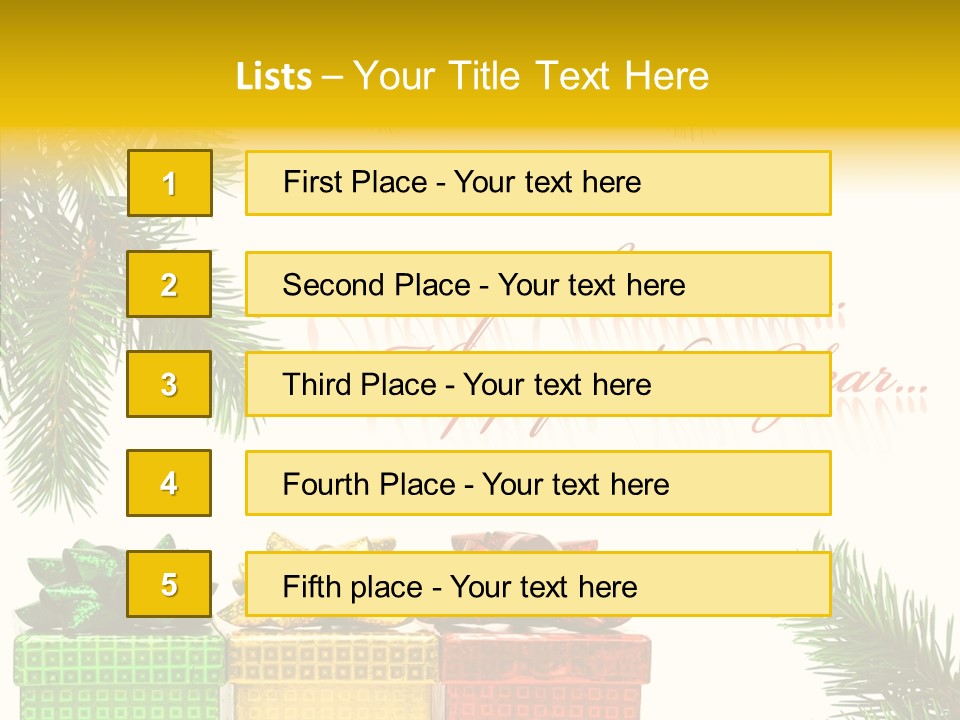 Celebrate Needle Happy PowerPoint Template