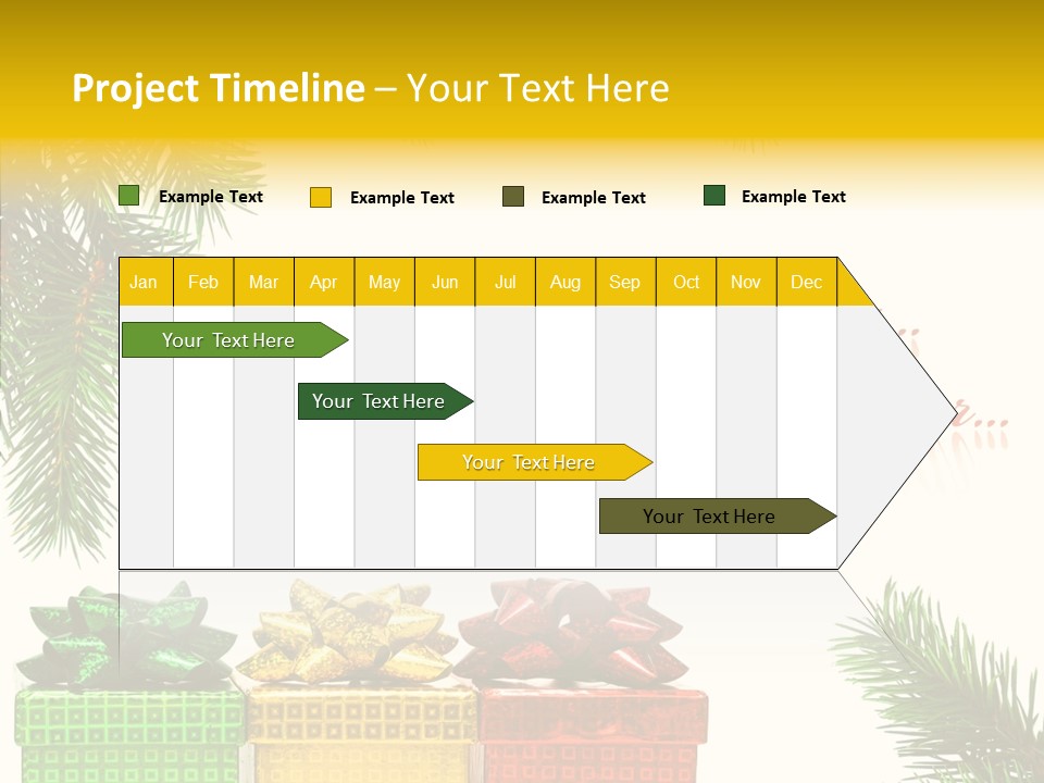 Celebrate Needle Happy PowerPoint Template