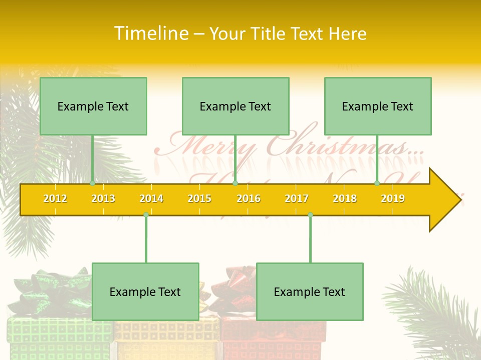 Celebrate Needle Happy PowerPoint Template