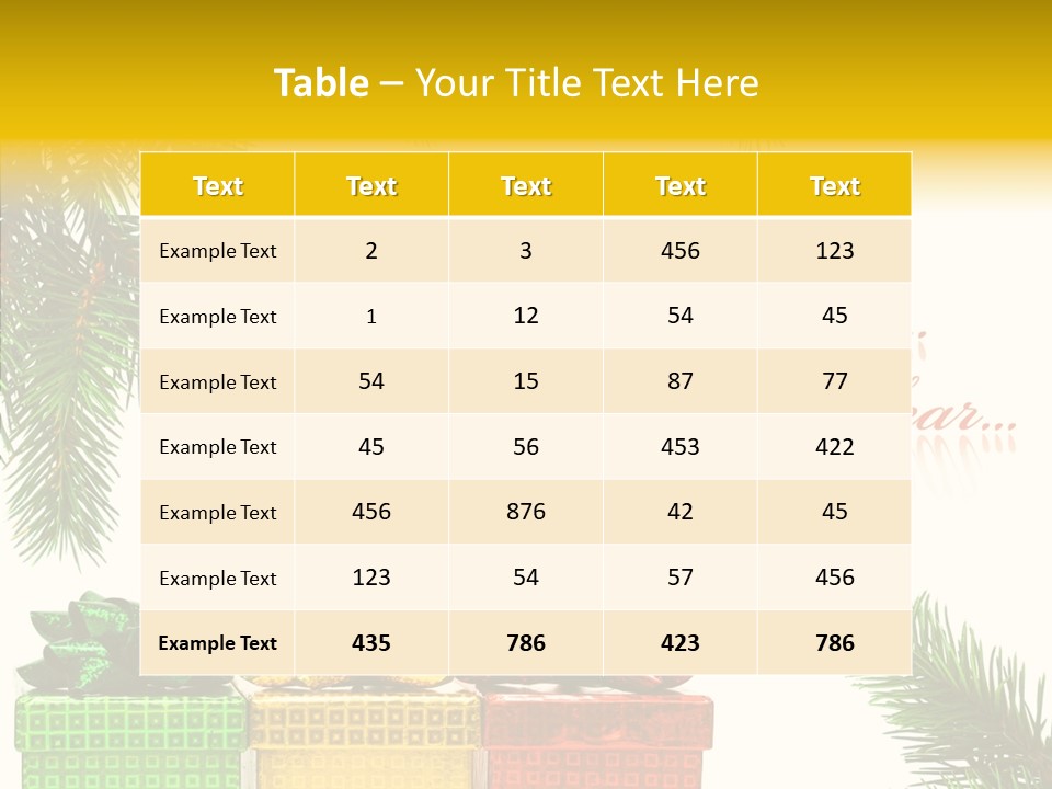 Celebrate Needle Happy PowerPoint Template