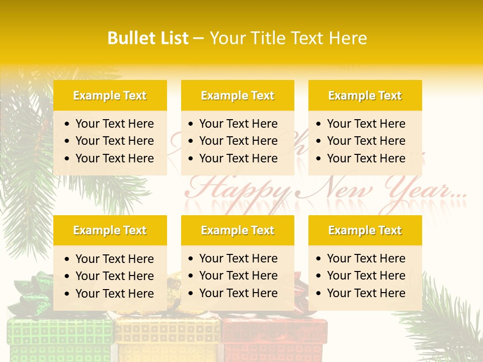 Celebrate Needle Happy PowerPoint Template