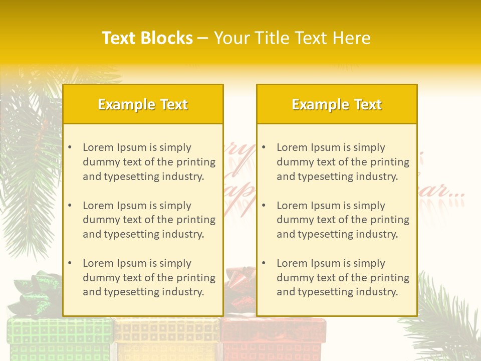 Celebrate Needle Happy PowerPoint Template