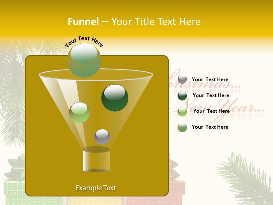 Celebrate Needle Happy PowerPoint Template