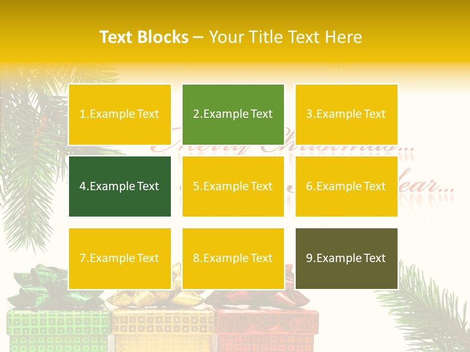 Celebrate Needle Happy PowerPoint Template