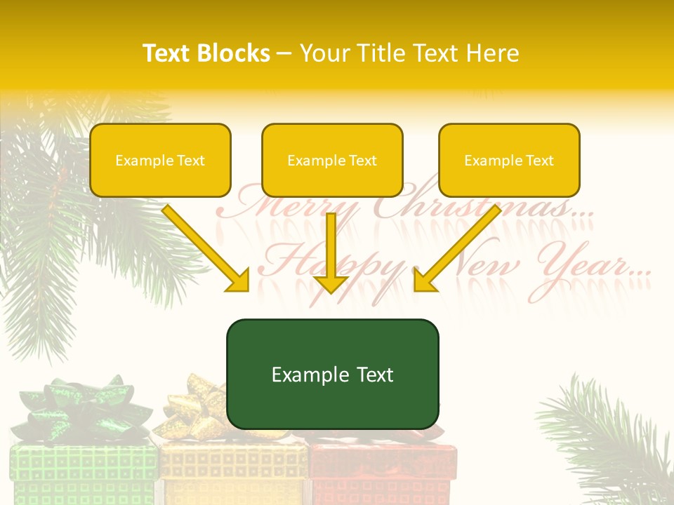 Celebrate Needle Happy PowerPoint Template